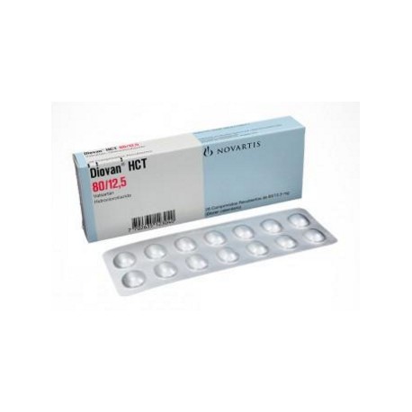 Diovan HCT 80/12,5 mg (ENVIOS REGIONALES Y NACIONAL) Caja*28 Comprimidos Recubiertos - Novartis