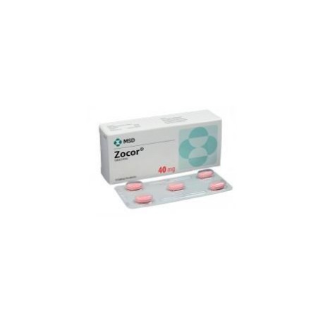 Zocor 40 mg Tabletas Recubiertas MSD (Envíos Regionales y Nacionales) caja*10 unidades