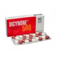 Dicynone 500 (ENVIOS REGIONALES Y NACIONAL )Caja*10 Cápsulas - OM Pharma