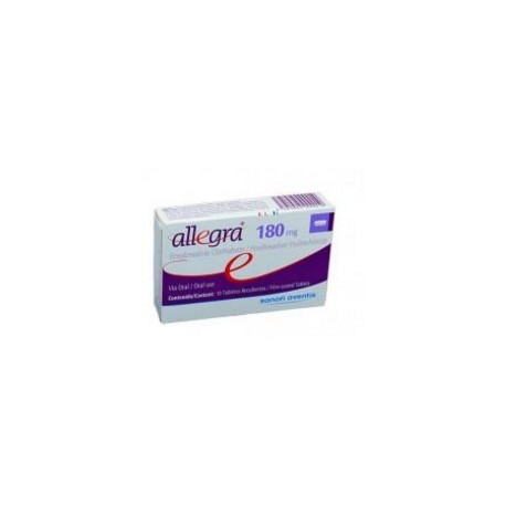 Allegra 180 mg (FARMACUNDINAMARCA) Caja*10 Tabletas Recubiertas Sanofi Aventis