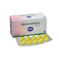 Nitrofurantoína 100 mg Cápsulas Tecnoquímicas (Envíos Regionales y Nacionales) caja*40 unidades