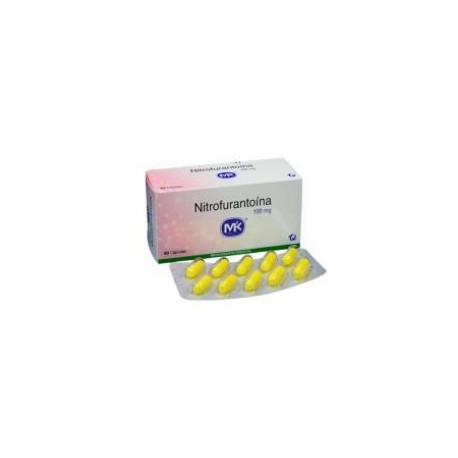 Nitrofurantoína 100 mg Cápsulas Tecnoquímicas (Envíos Regionales y Nacionales) caja*40 unidades