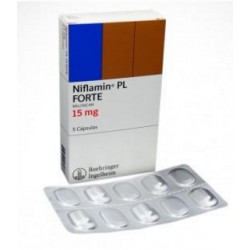 Niflamin Forte 15 mg Cápsulas Boehringer Ingelheim (Envíos Regionales y Nacionales) caja*5 unidades