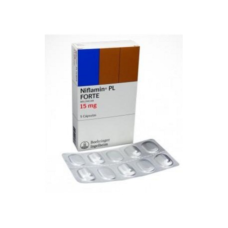 Niflamin Forte 15 mg Cápsulas Boehringer Ingelheim (Envíos Regionales y Nacionales) caja*5 unidades