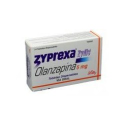 Zyprexa Zydis 5 mg Tabletas Dispersables Lilly caja*14 unidades