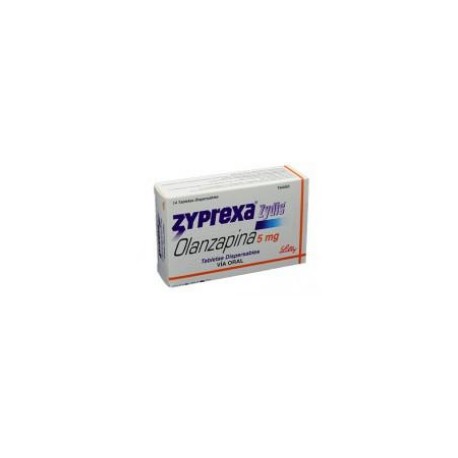 Zyprexa Zydis 5 mg Tabletas Dispersables Lilly caja*14 unidades