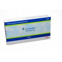 Cymbalta 30 mg (ENVIOS REGIONALES Y NACIONAL) Caja*7 Cápsulas Con Gránulos Con Recubrimiento Entérico - Eli Lilly