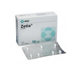 Zetia 10 mg Tabletas MSD (Envíos Regionales y Nacionales) caja*7 unidades