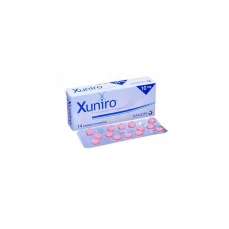 Xuniro 10 mg Tabletas Recubiertas Sanofi Aventis (Envíos Regionales y Nacionales) caja*14 unidades