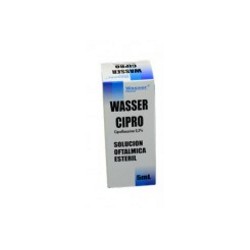 Wasser Cipro 0.3 % Wasser Chemical (Envíos Regionales y Nacionales) fco*5ml