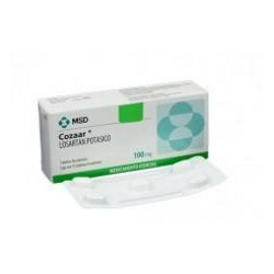 Cozaar 100 mg ( ENVÍOS REGIONAL Y NACIONAL) Caja*15 Tabletas Recubiertas - MSD