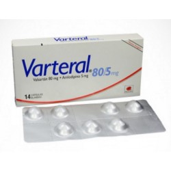 Varteral 80 mg + 5 mg Cápsulas Blandas Procaps (Envíos Regionales y Nacionales) caja*14 unidades