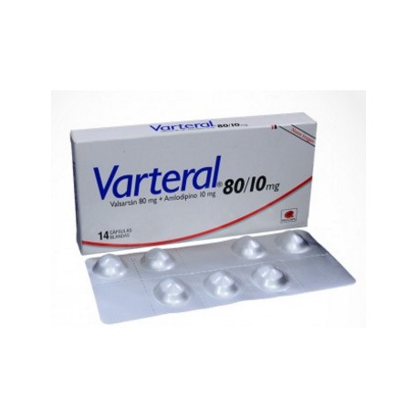 Varteral 80 mg + 10 mg Cápsulas Blandas Procaps (Envíos Regionales y Nacionales) caja*14 unidades