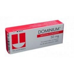 Dominium 50 mg Comprimidos Tecnofarma (Envíos Regionales y Nacionales) caja*10 unidades