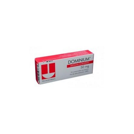 Dominium 50 mg Comprimidos Tecnofarma (Envíos Regionales y Nacionales) caja*10 unidades