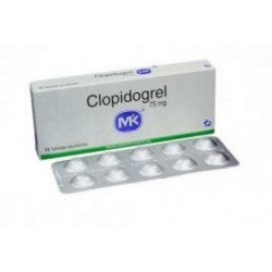 Clopidogrel (ENVÍOS REGIONALES Y NACIONAL) Caja*10 Tabletas Recubiertas - Tecnoquímicas