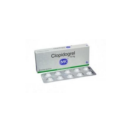 Clopidogrel (ENVÍOS REGIONALES Y NACIONAL) Caja*10 Tabletas Recubiertas - Tecnoquímicas