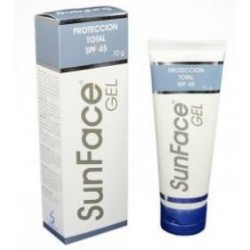 SunFace Spf 45 (FARMACUNDINAMARCA) Caja Con Tubo * 70 g Gel - Resequedad