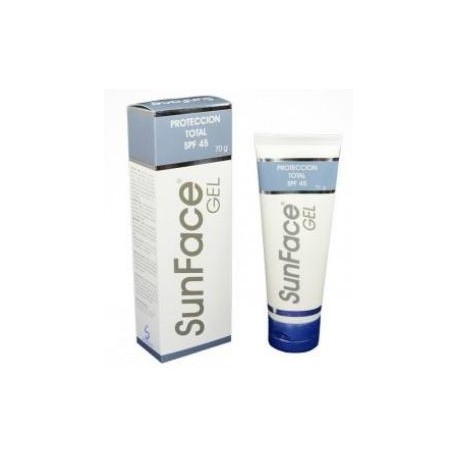 SunFace Spf 45 (FARMACUNDINAMARCA) Caja Con Tubo * 70 g Gel - Resequedad