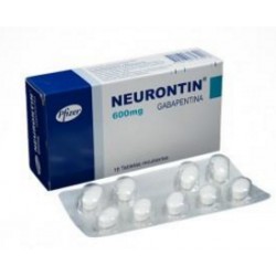 Neurontin 600 mg Tabletas Recubiertas Pfizer (Envíos Regionales y Nacionales) caja*18 unidades