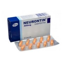 Neurontin 400 mg Cápsulas Pfizer caja*30 unidades