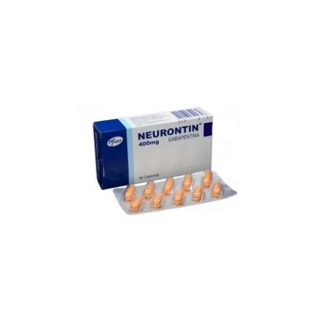 Neurontin 400 mg Cápsulas Pfizer caja*30 unidades