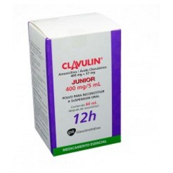 Clavulin Junior (ENVÍOS REGIONALES Y NACIONAL)Frasco*60 mL Polvo Para Reconstituir - Glaxosmithkline