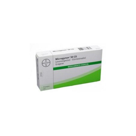 Microgynon 30 Cd Grageas Bayer (Envíos Regionales y Nacionales) caja*28 unidades