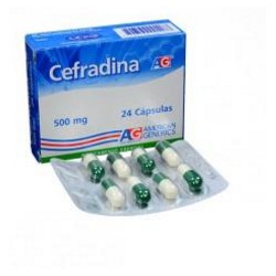 Cefradina ( ENVÍOS REGIONALES Y NACIONAL) Caja*24 Cápsulas - American Generics