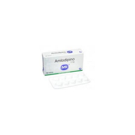 Amlodipino 5 mg (FARMACUNDINAMARCA) Caja*10 Tabletas - Tecnoquímicas