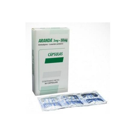 Aranda 5 mg / 50 mg (ENVIOS REGIONALES Y NACIONAL) Caja*30 Cápsulas - Farma De Colombia