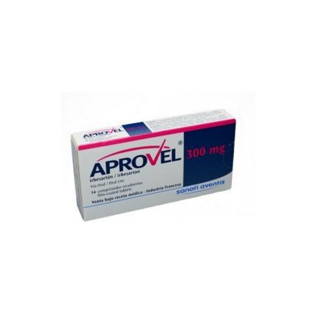 Aprovel 300 mg (ENVIOS REGIONALES Y NACIONAL) Caja*4 Comprimidos Recubiertos - Sanofi Aventis