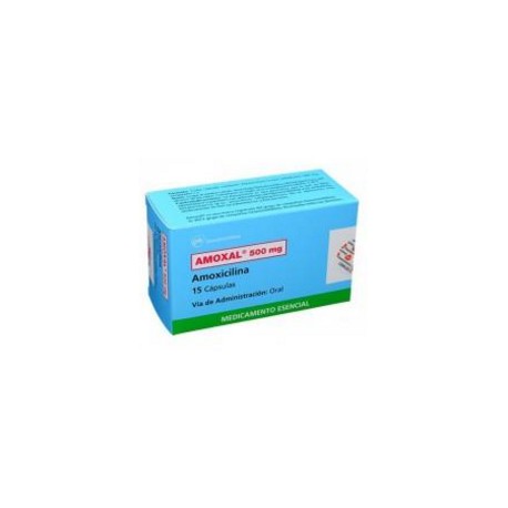 Amoxal 500 mg (FARMACUNDINAMARCA) Caja*15 Cápsulas - GlaxoSmithkline