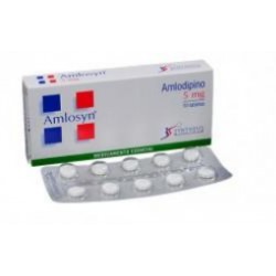 Amlosyn 5 mg (ENVIOS REGIONALES Y NACIONAL) Caja*10 Tabletas - Laboratorios Synthesis