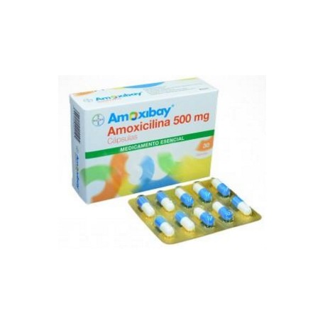 Amoxibay 500 mg (FARMACUNDINAMARCA) Caja*30 Cápsulas Bayer