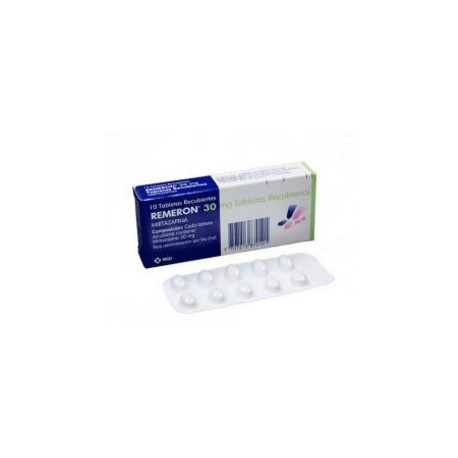 Remeron 30 mg Tabletas Recubiertas MSD (Envíos Regionales y Nacionales) caja*10 unidades