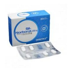 Sil-Norboral 5/500 mg (ENVIOS REGIONALES Y NACIONAL) Caja*30 Tabletas Recubiertas - Procaps