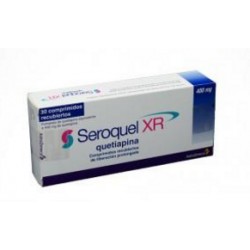 Seroquel XR 400 mg(ENVIOS REGIONALES Y NACIONAL) Caja*30 Comprimidos Recubiertos - AstraZeneca