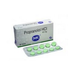 Propanolol HCI 40 mg Tabletas Tecnoquímicas (Envíos Regionales y Nacionales) caja*20 unidades