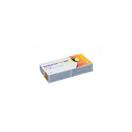 Voltaren 75 SR (ENVIOS REGIONALES Y NACIONAL) Caja*20 Grageas De Liberación Prolongada - Novartis