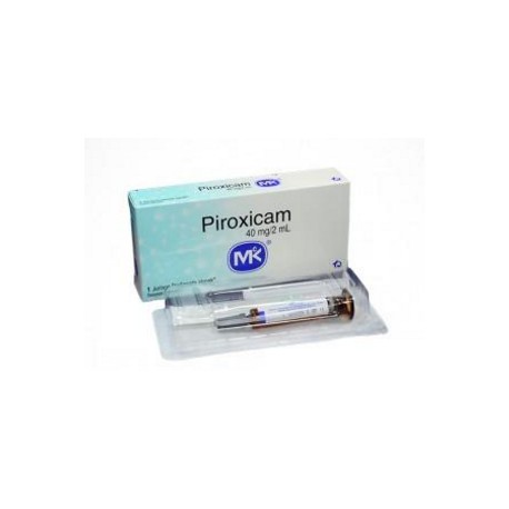 Piroxicam 40 mg / 2 mL Jeringa Prellenada Tecnoquímicas (Envíos Regionales y Nacionales) caja*1 unidad