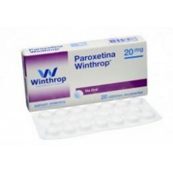 Paroxetina 20 mg Tabletas Recubiertas Sanofi Aventis (Envíos Regionales y Nacionales) caja*20 unidades