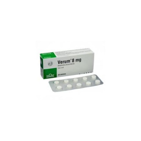 Verum 8 mg (ENVIOS REGIONALES Y NACIONAL) Caja*30 Tabletas - Grunenthal Pharma