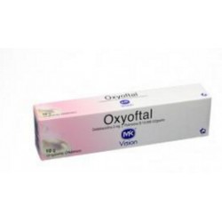 Oxyoftal Caja Con Tubo x 10 g Ungüento Oftálmico (Envíos Regionales y Nacionales) tubo*10gr