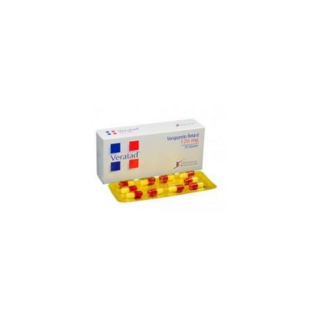 Veratad 120 mg (ENVIOS REGIONALES Y NACIONAL) Caja*20 Cápsulas - Laboratorios Synthesis