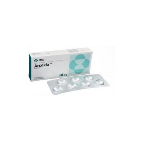 Arcoxina 60 mg (FARMACUNDINAMARCA) Caja*14 Tabletas Recubiertas Merck