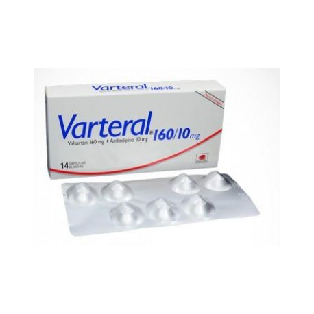 Varteral 160/10 mg (ENVIOS REGIONALES Y NACIONAL) Caja*14 Cápsulas Blandas - Procaps