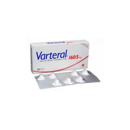 Varteral 160/5 mg (ENVIOS REGIONALES Y NACIONAL) Caja*14 Cápsulas Blandas - Procaps