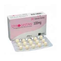 Utrogestan 100 mg (ENVIOS REGIONALES Y NACIONAL) Caja*30 Cápsulas Blandas - Besins Healthcare