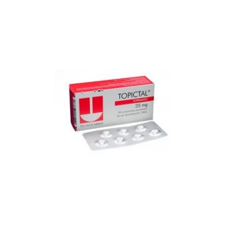 Topictal 25 mg Comprimidos Recubiertos Tecnofarma (Envíos Regionales y Nacionales) caja*28 unidades